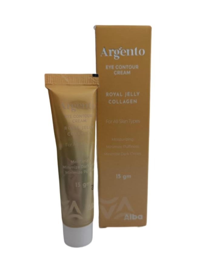 ARGENTO eye contour cream royal jelly collagen 15gm 