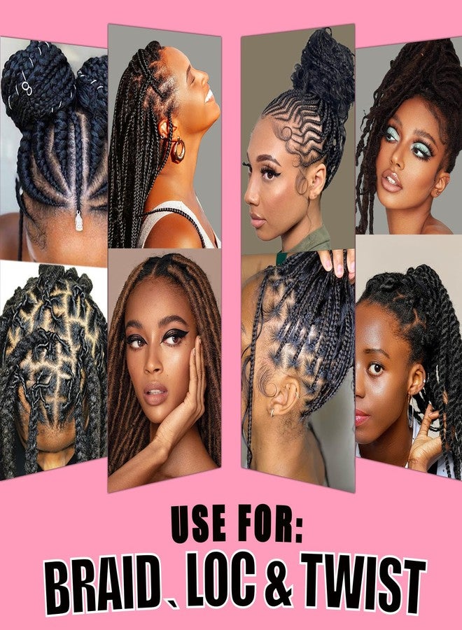 Goiple 13.4oz Braiding Gel, Extreme Hold, Frizz Control, Organic Ingredients, Suitable for All Hair Types, No Flake, No Residue, Easy to Use - Image 5