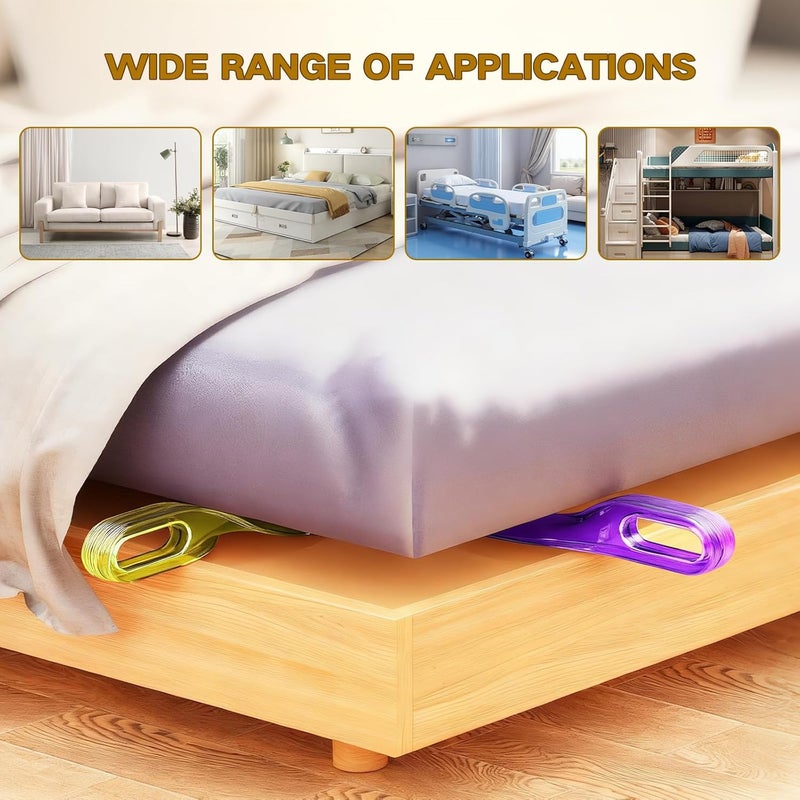 2-piece Mattress Lifter and Bed Sheet Organizer Set Multicolor - Image 5