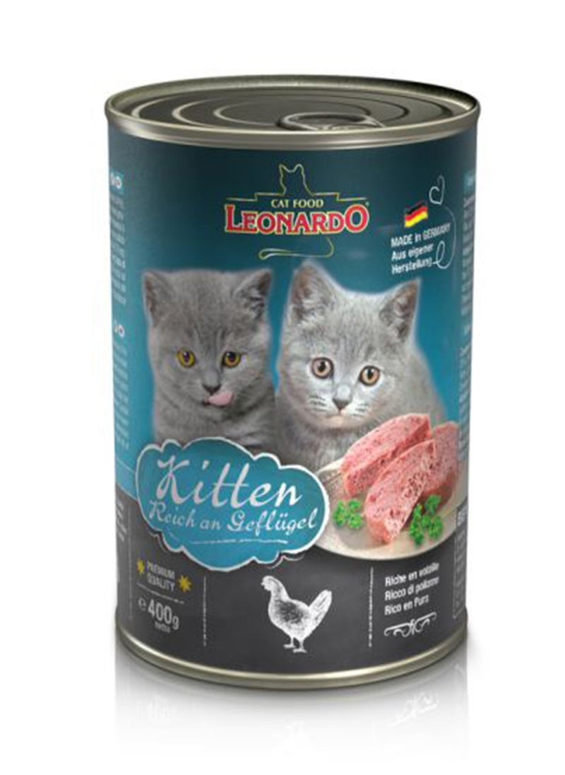 Leonardo LEONARDO kitten With Chicken 400 gm 