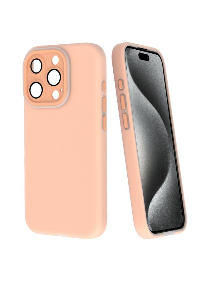 S-TOP Case For iPhone 15 Pro Fine Hole Dopamine PC Phone Case - Image 1