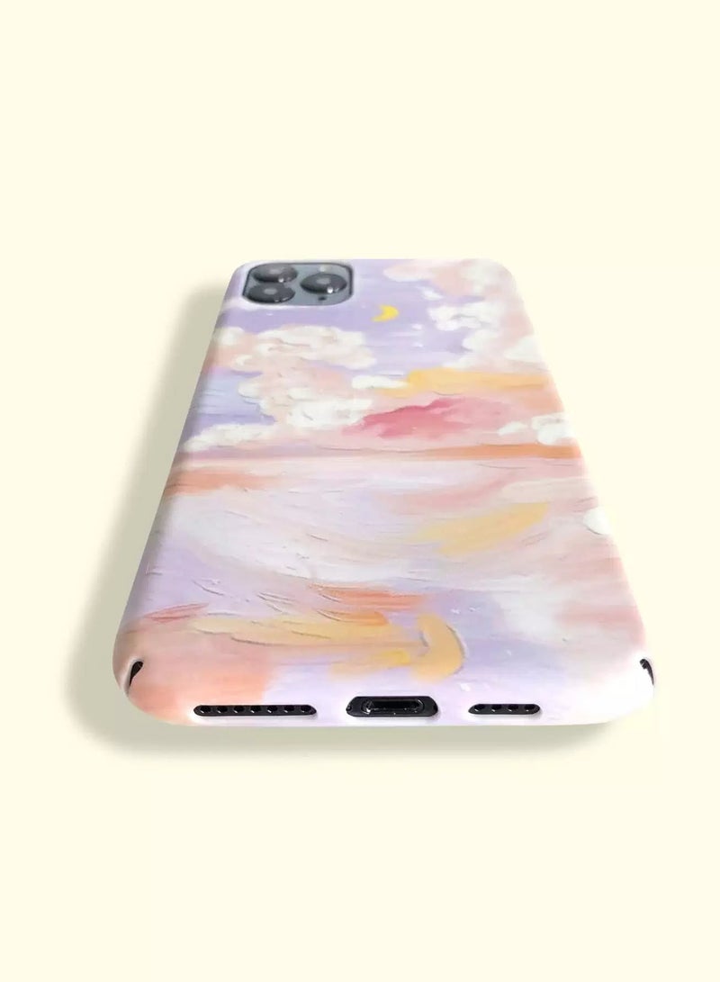 Colorful Cloud Pattern Case Compatible With iPhone  - Image 3