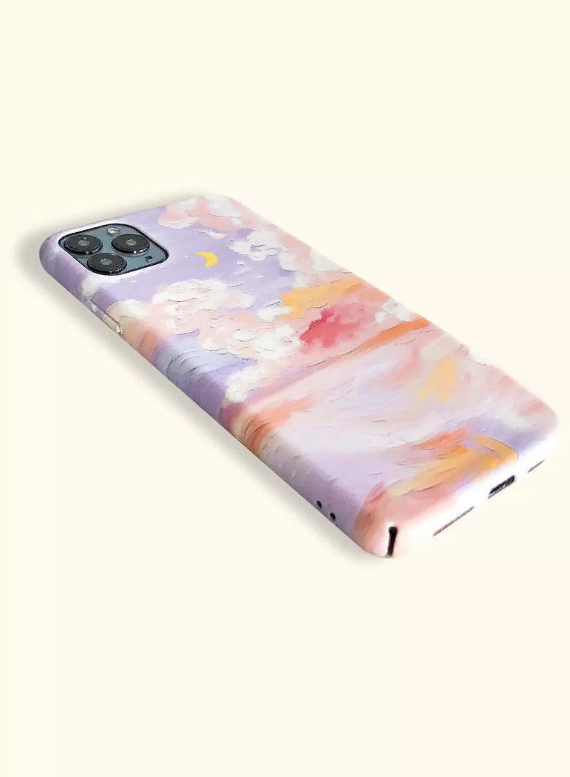 Colorful Cloud Pattern Case Compatible With iPhone  - Image 2