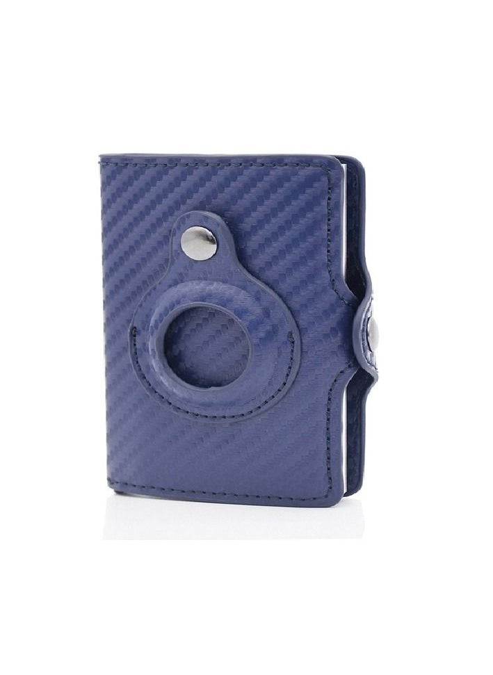 Generic - Rfid Card Holder Men Women Airtag Wallet Money Bag Leather Purse Slim Thin Wallets For Apple AirTags Tracker Air Tag - Image 1