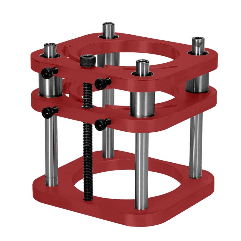 Router Lift Table Aluminum Lifting Platform Stand Woodworking Benches 51mm Lifting for 64-66mm Diameter Motors Engraving Trimming Machine - Image 2
