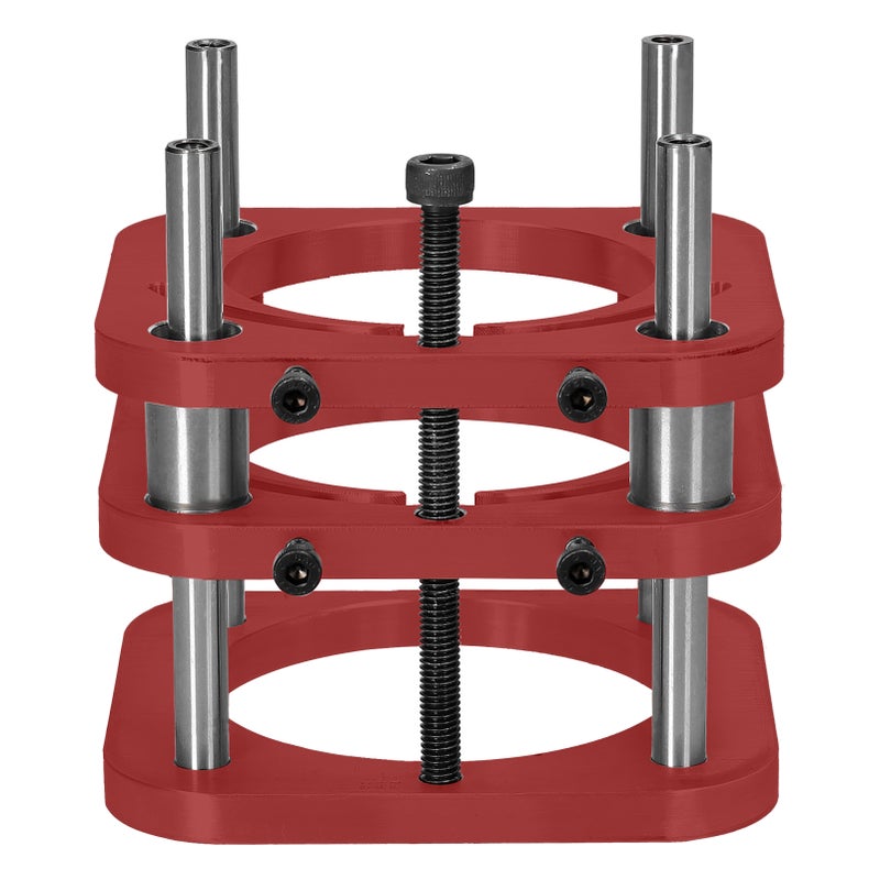 Router Lift Table Aluminum Lifting Platform Stand Woodworking Benches 51mm Lifting for 64-66mm Diameter Motors Engraving Trimming Machine - Image 3