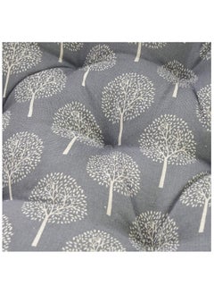 Anna Comfortable Home Office Cotton Linen Breathable Round Chair Cushion  - Image 5
