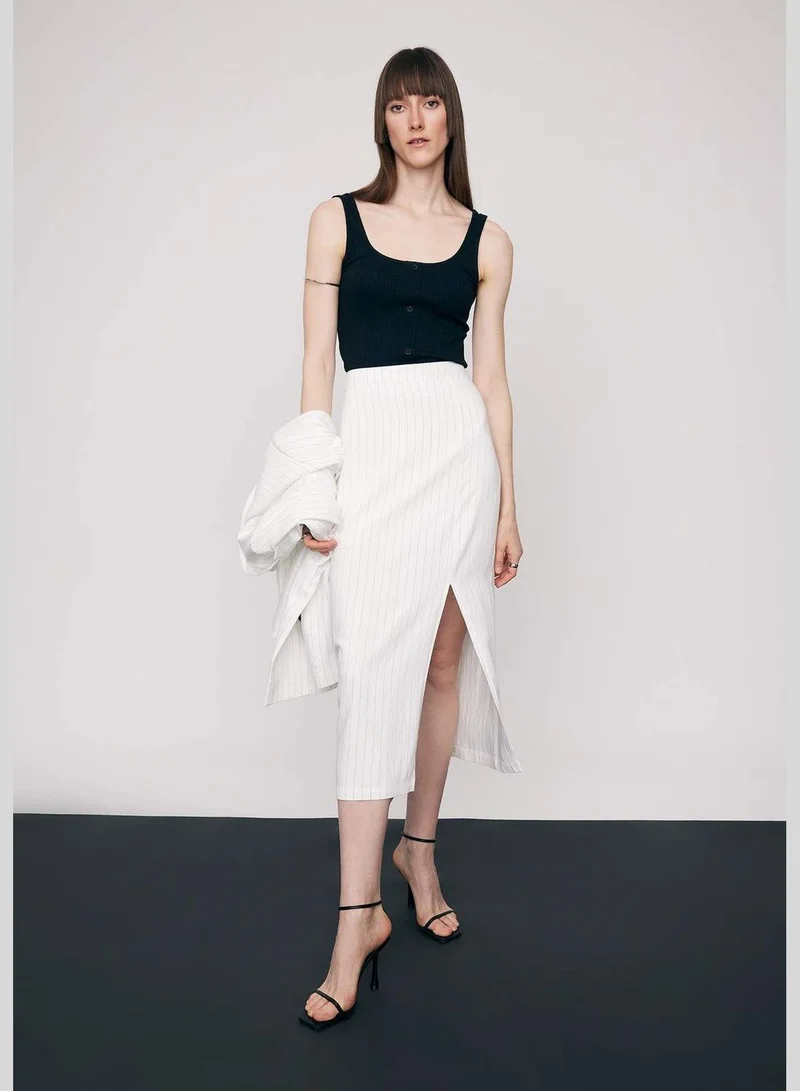 DeFacto Woman Round Collar Knitted Athlete