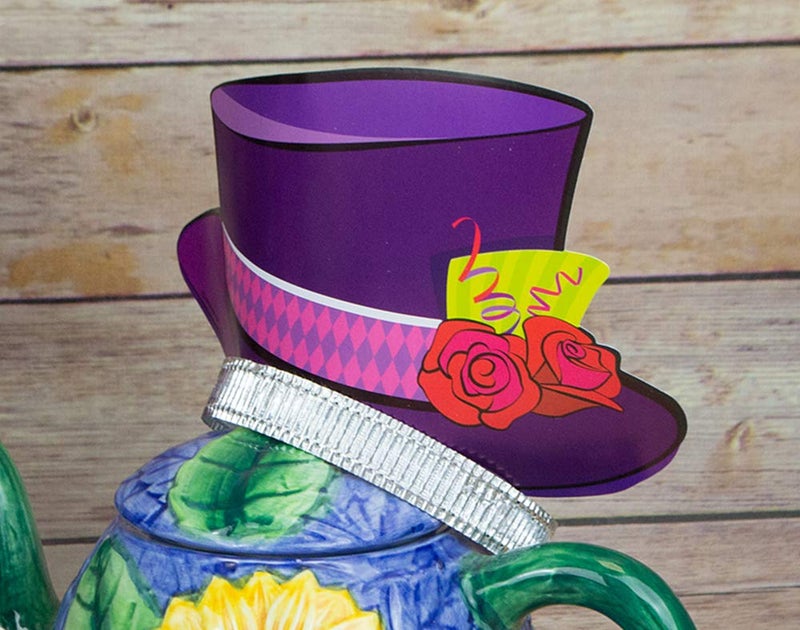 Mad Hatter Top Hat Tiaras One Size 4 Pcs