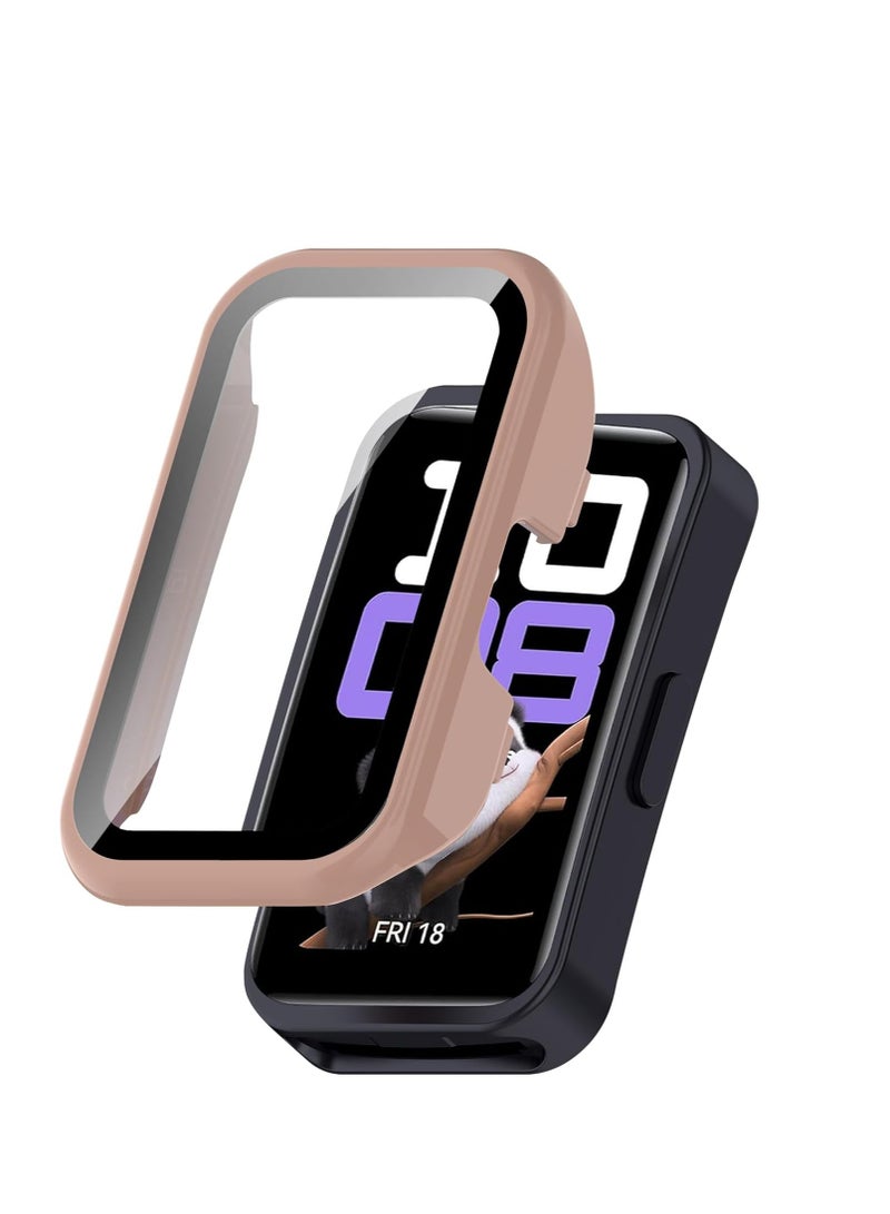 Protective Case Compatible With Huawei Band 10  Hardness PC Case (pink) - Image 1