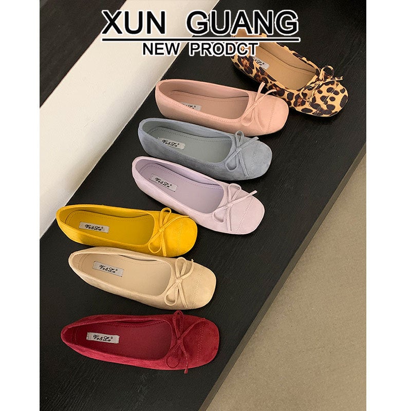 Inner Height Increasing Mary Jane Shoes Genuine Leather Women'S Shoes 2025 Spring Dress Slip-On Ballet Shoes Soft-Soled Single-Layer Shoes For Women - Image 5