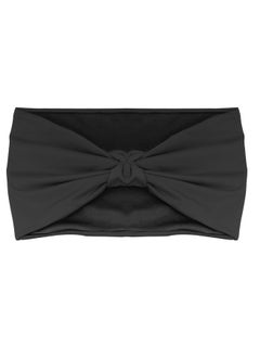 Versatile Lightweight Sports Headband Moko Breathable Sweat Wicking Multiuse Headwear Elastic Knotted Hair Band Soft Turban Head Wrap For Workout Running Yoga Fitness Casual Fashion Black