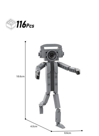 Skibidi Toilet Man Toy Building Blocks  116 PCS Camera Man Toy Ideas Toys Battle Horror Game Model Ideas Toys Gifts for Adult & Kids - pzsku/ZF119C7E56689A57E011AZ/45/1749118427/7de2c4b7-6017-410f-8037-582311646567