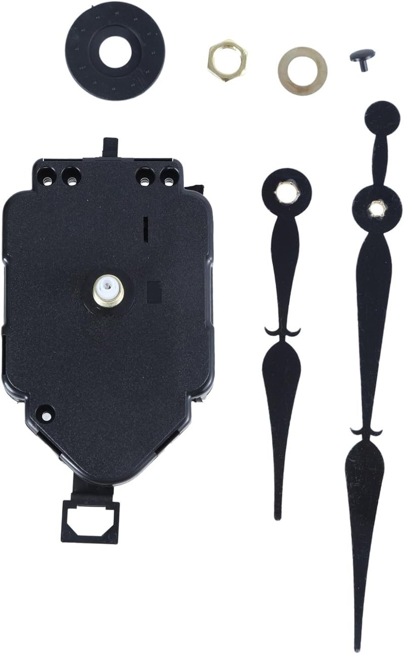 Clock Movement Kit Style12 with Assorted Clock Hands Battery Operated Repair Parts - Image 1