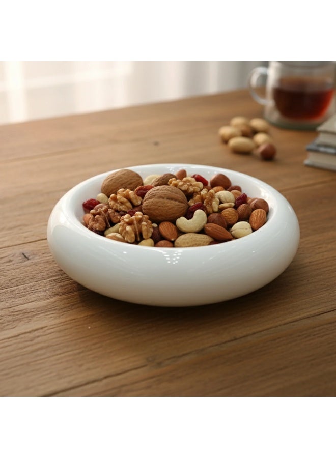 AKDC Luphar Ceramic Bowl Â€“ 6.25" Â€“ Classic White Finish - Image 2