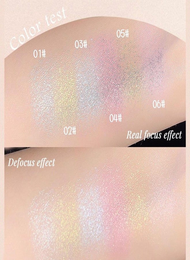 CAKAILA Single Glitter Shimmer White Eyeshadow,Bright High Pigment Intense Monochrome Eye Shadow,Buildable Sparkly Eye Glitter Shimmer Finish,24 Hour Eye Makeup Longwear Waterproof,Blendable - Image 4