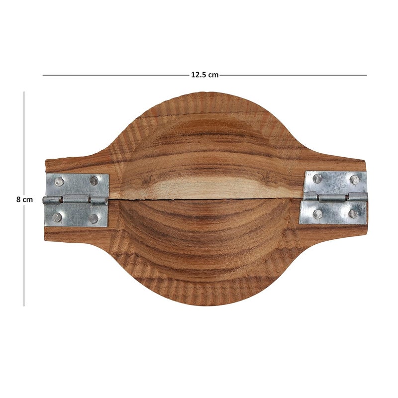 PALJJI HANDICRAFTS Paljji Handicrafts Wooden Kitchen Tool or Mould for Adhirasam AthirasamAriselu Oil Filter GarijeluKajjikayalu and Gavvalu Sweet Maker Board Gavvalu ChekkaCombo Pack  - Image 5