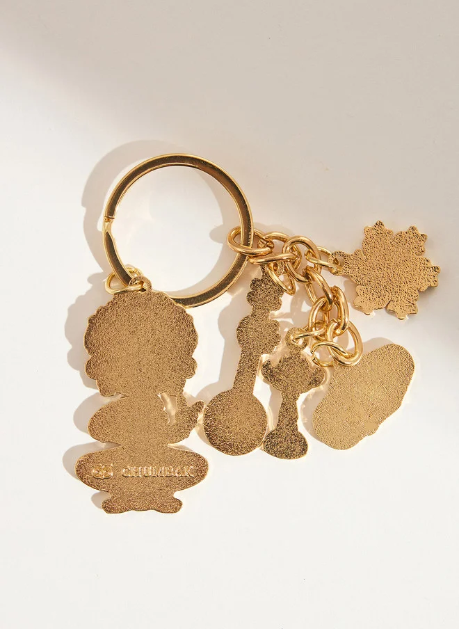 Chumbak  Bharatnatyam Metal Keychain  | Best Price UAE