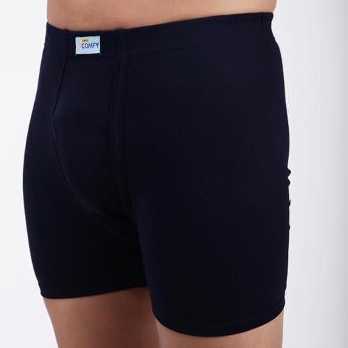 Amul Comfy Pack of 3 Cotton Solid Men Trunk (Assorted) - Image 5