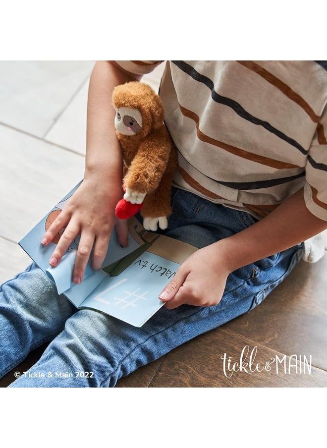 Tickle & Main Tickle & Main Get Well Gifts-Feel Like a Sloth?Hang in There!Get Well Soon Gift for Women,Kids,Men,Teens.Plush Sloth&Top10 Things to Do When You Feel Like a Sloth in Gift Box.Great for After Surgery.  - Image 1