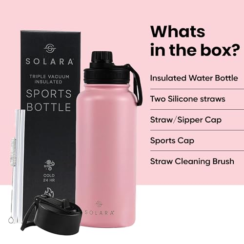 SOLARA Insulated Water Bottle 1 Litre, Hot Water Bottle, 1000ml Thermosteel Water Bottles for Travel, Home, Office, School, Gym, Adults, Water Bottle Hot and Cold, Sipper Bottle, Lime Green - Image 5