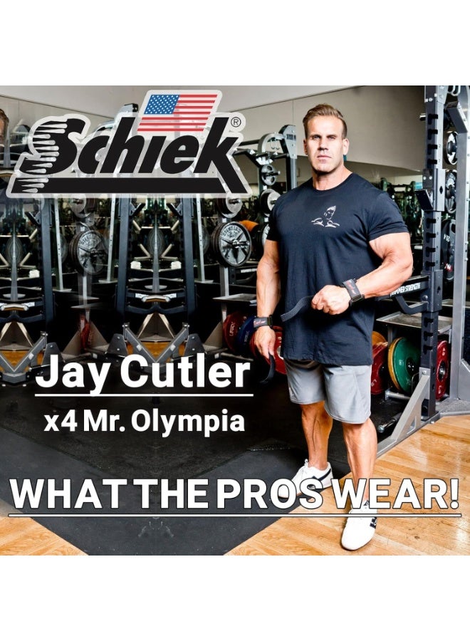 Schiek Model J-1000PLS Jay Cutler Signature Power Lifting Straps - Image 2