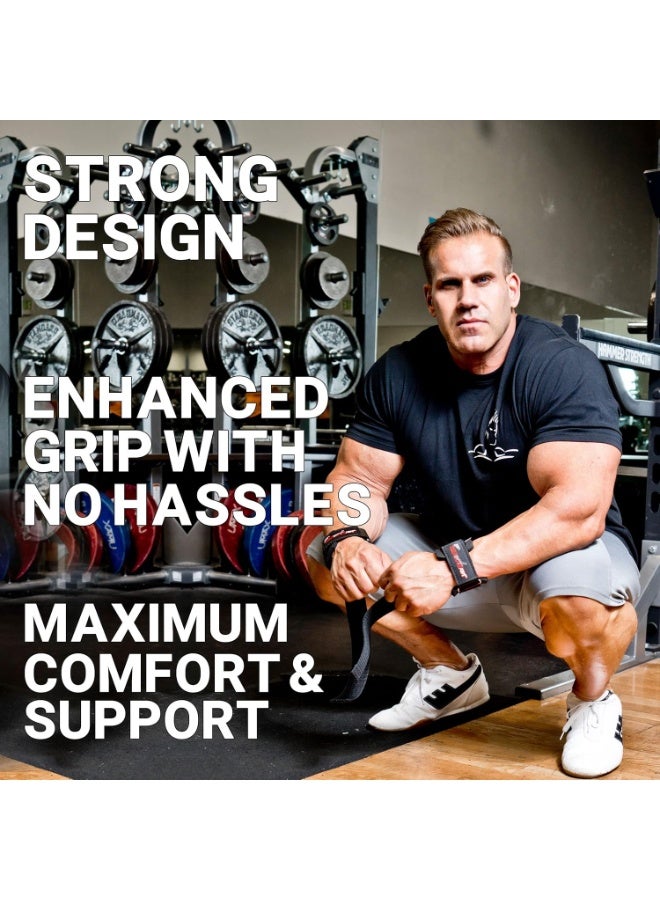 Schiek Model J-1000PLS Jay Cutler Signature Power Lifting Straps - Image 5