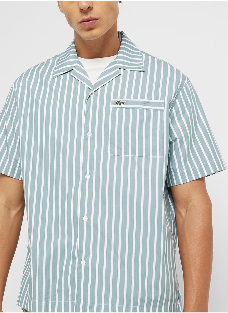 LACOSTE Regular Fit Button Down Shirt  - Image 3