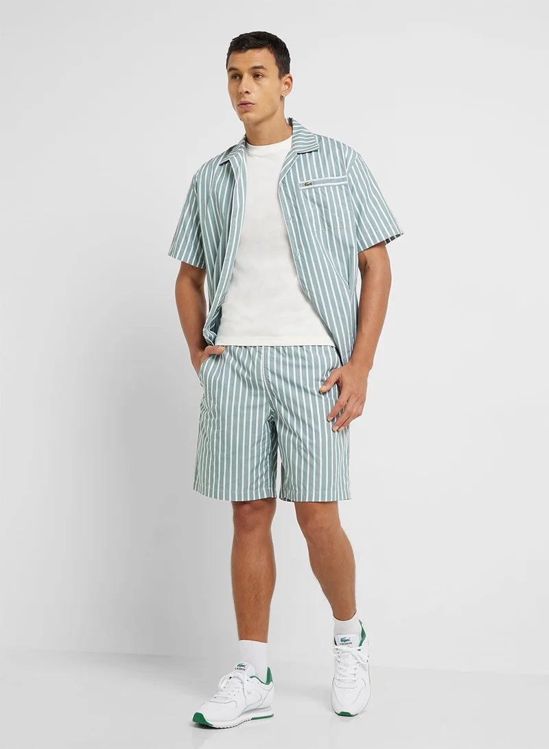 LACOSTE  Regular Fit Button Down Shirt for Men | Best Price UAE