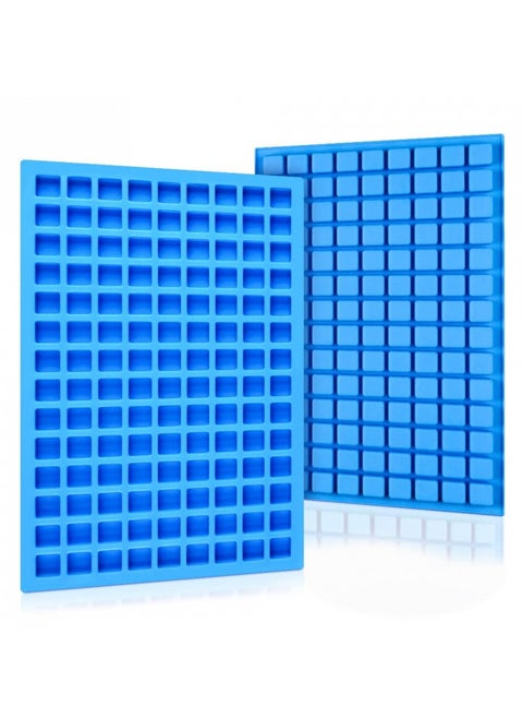 Square Silicone Candy Molds - Mini Silicone Molds for Hard Candy, Chocolate, Gummy, Caramel, Ganache, Ice Cubes (2)