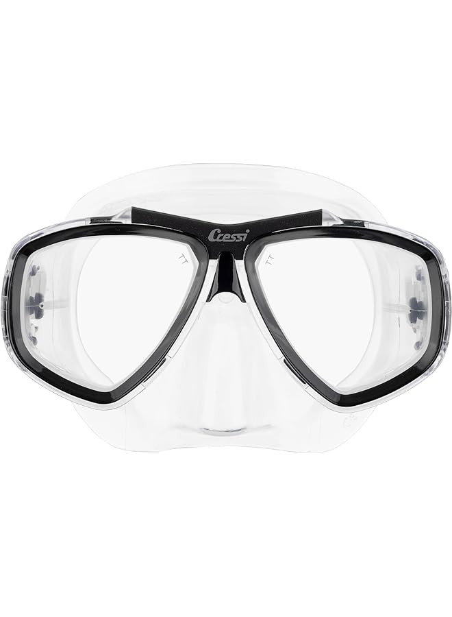 Cressi First Dive Mask with Inclined Lenses for Scuba Diving: Focus: Made in Italy - Image 3