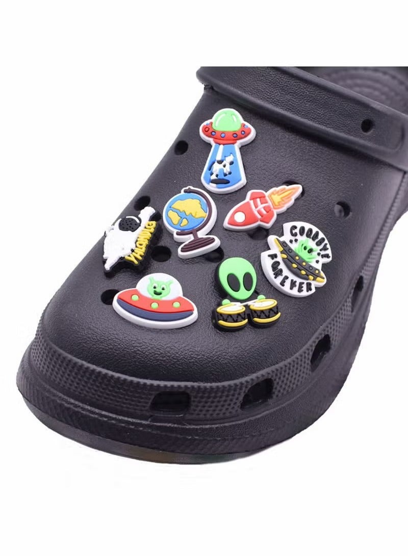 40 قطعة من إكسسوارات الأحذية المصنوعة من مادة البولي فينيل كلوريد معصم سحري للرجال والنساء والأطفال والبنات ومشبك ممرضة هدايا حفلات أعياد الميلاد للأطفال - Image 2