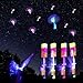 Dossini 60pcs Led Arrow Helicopter Flying Toy Party Fun Gift Elastic Slingshot Flying Copters Birthdays Summer Day Party Favors Outdoor Game for Kids - Image 3