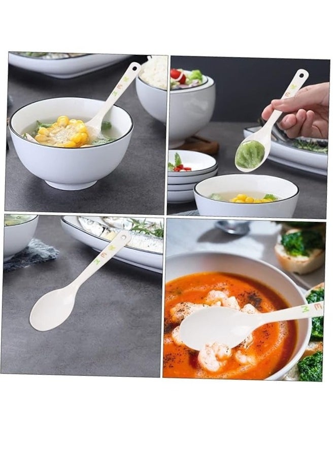 Generic - 5pcs Multi-Purpose Long Handle Spoons, Soup Spoons, Practical Rice Spoons - Image 1