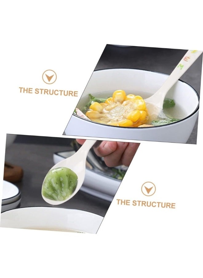 Generic - 5pcs Multi-Purpose Long Handle Spoons, Soup Spoons, Practical Rice Spoons - Image 1