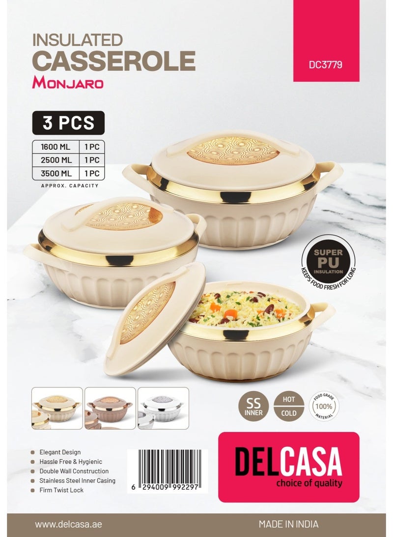 Delcasa Insulated casserole 3 pcs combo - Image 4