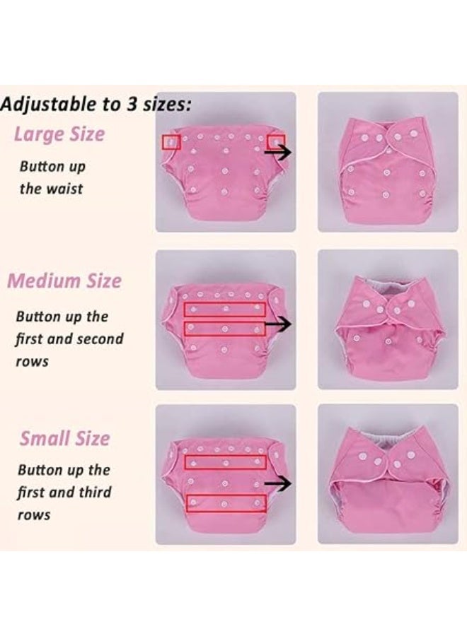 حفاضات أطفال قماشية قابلة للغسل - Image 3