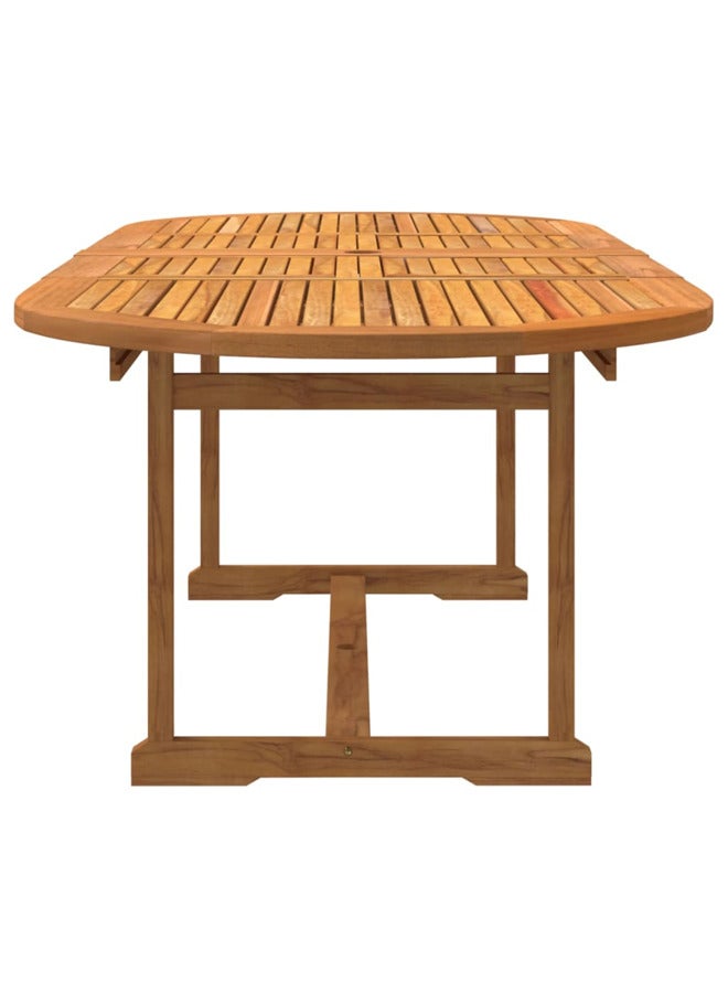 فيداكسل طقم سفرة حديقة 9 قطع خشب أكاسيا صلب وتكستيلين 3279263 - Image 2