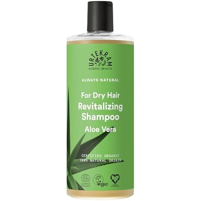 Urtekram , ALOE VERA SHAMPOO ORGANIC DRY HAIR 83737, WHITE, CITRUS, 500 ML - Image 2