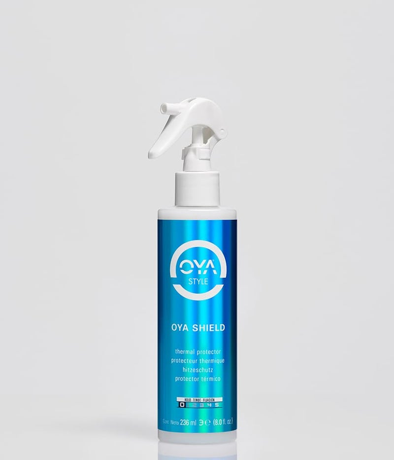 OYA SHIELD Thermal Protector 236 ml Hair Protection Spray for Styling Strengthens and Improves Hair Elasticity Safe for All Hair Types