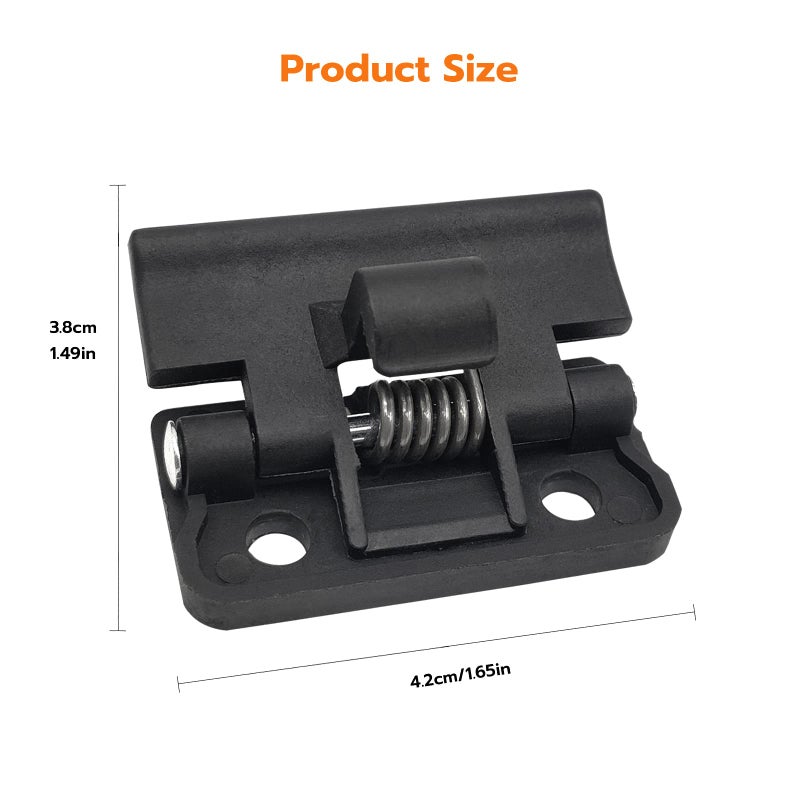 Console Latch: High-Quality ABS Plastic Secure Closure - Direct OEM Replacement Fit Compatible Latch for Toyota, Scion Center Console Armrest DIY Repair - Image 4