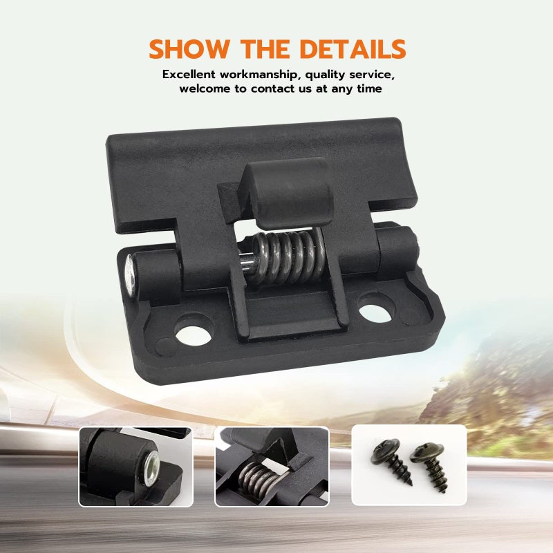 Console Latch: High-Quality ABS Plastic Secure Closure - Direct OEM Replacement Fit Compatible Latch for Toyota, Scion Center Console Armrest DIY Repair - Image 3