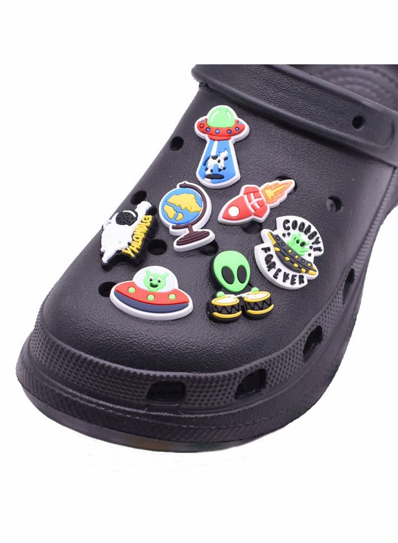 Shoe Decoration Charms, 40 Pcs Cartoon Crocs Accessories for Shoes ​PVC Charms Bracelet Wristband Men Women Kids Girl Nurse Buckle Party Favors Birthday Children Reward Gifts - Image 2