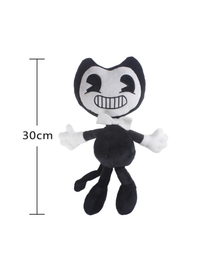 بيتر دمية محشوة بتصميم مستوحى من لعبة الفيديو "Bendy And The Ink Machine" 30سم - Image 2