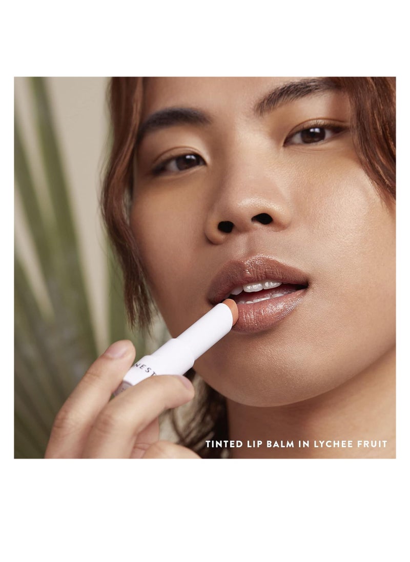 Honest Beauty - Honest Beauty Tinted Lip Balm | Antioxidant-rich Acai Extracts + Avocado Oil | EWG Certified, Vegan, Cruelty Free | Lychee Fruit - Image 1