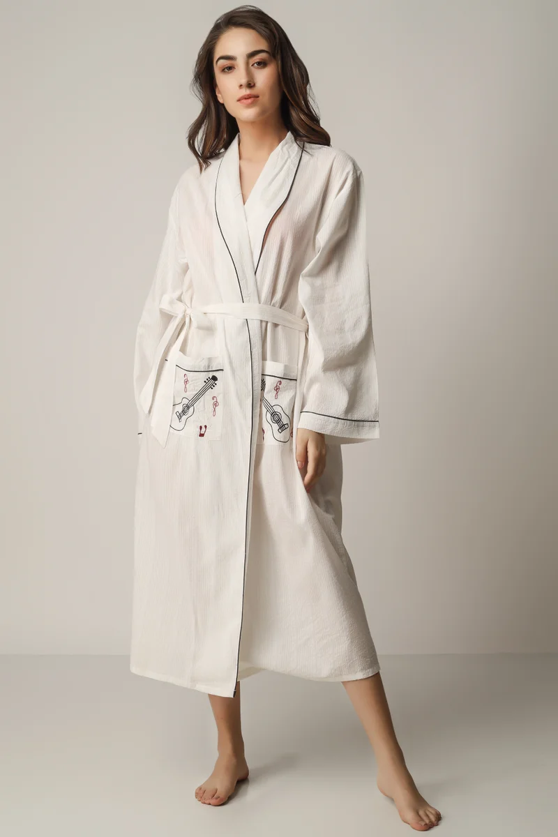 After Dark Jazz, Offwhite NightGown