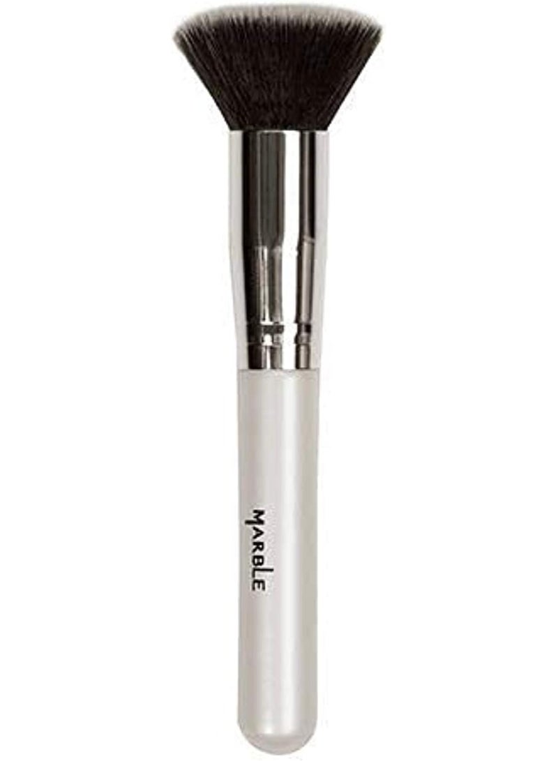 Marble M2 Flat Foundation Brush+Face Makeup Brush M1 Of two pieces - Image 3