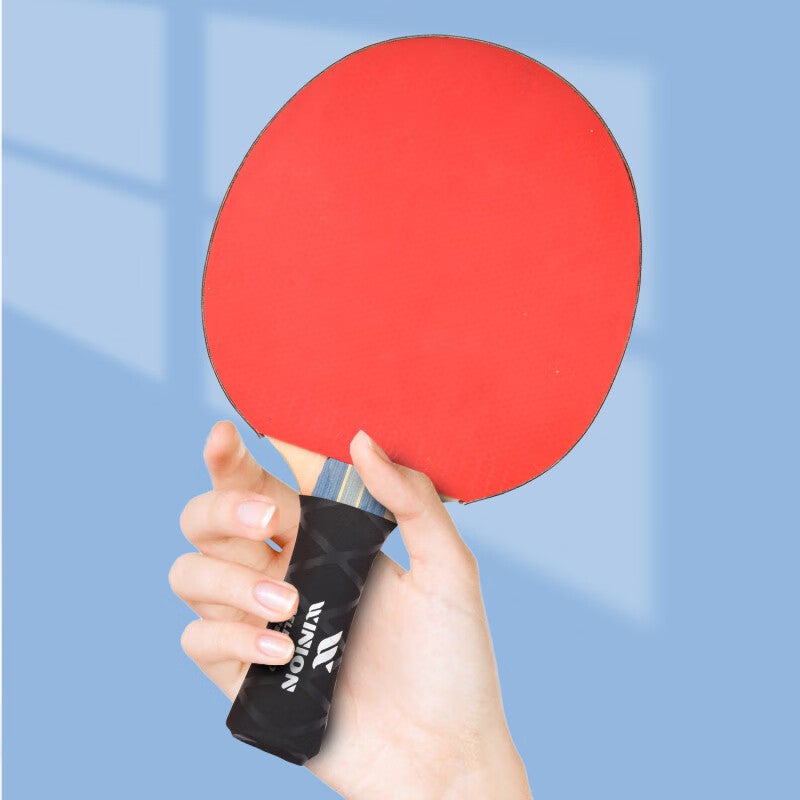 JD Jing Zao WINION Selected Table Tennis Racket Heat Shrink Grip Tape, Non-Slip Sweat-Absorbing Handle Cover, Black Red Green Set - Image 4