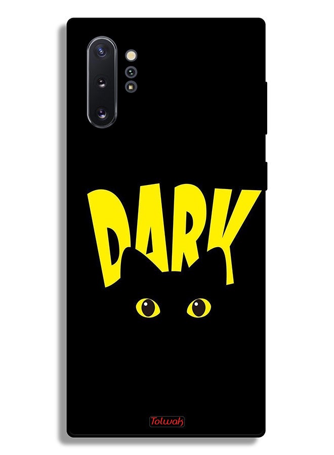 Tolwak Samsung Galaxy Note 10 Plus Protective Case Cover Dark Cat - Image 2