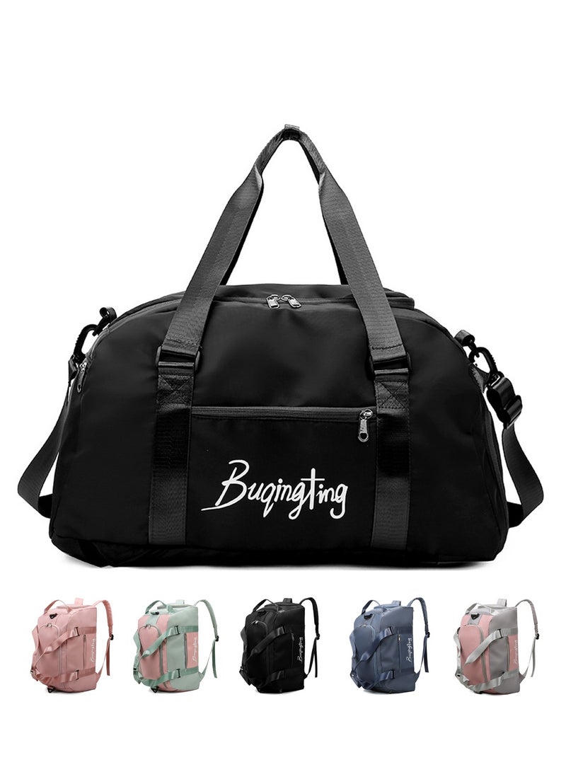 Aurrako Gym Bag Travel Bag For Man/Women,Duffle Sport Handbag for Travelling Large Capacity with Compartment and Wet Pocket Waterproof - Image 1
